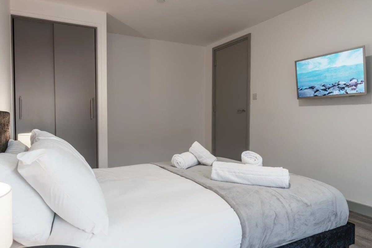 Modern 1 Bed Apartment In Liverpool Centre Eksteriør bilde