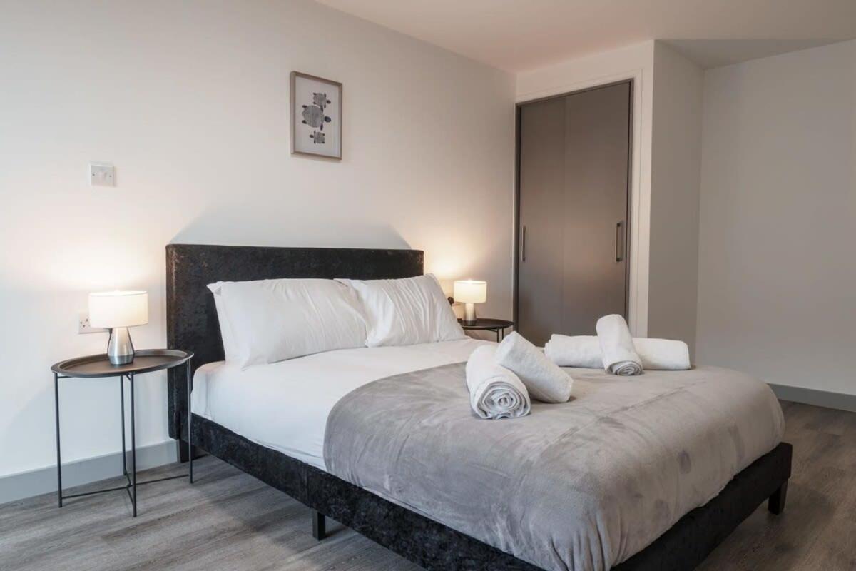 Modern 1 Bed Apartment In Liverpool Centre Eksteriør bilde